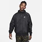 Nike windrunner black best sale